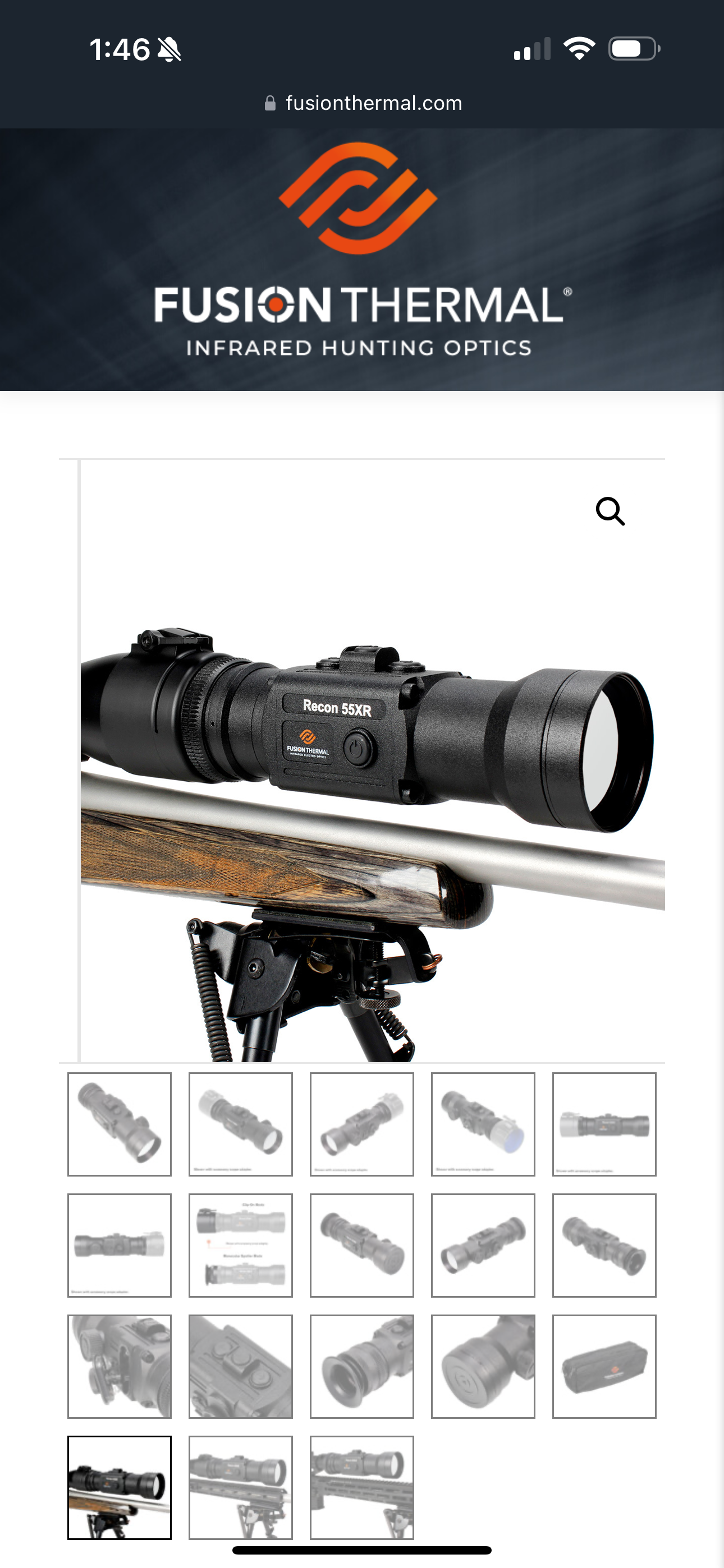 “Fusion Thermal” Recon 55 XR